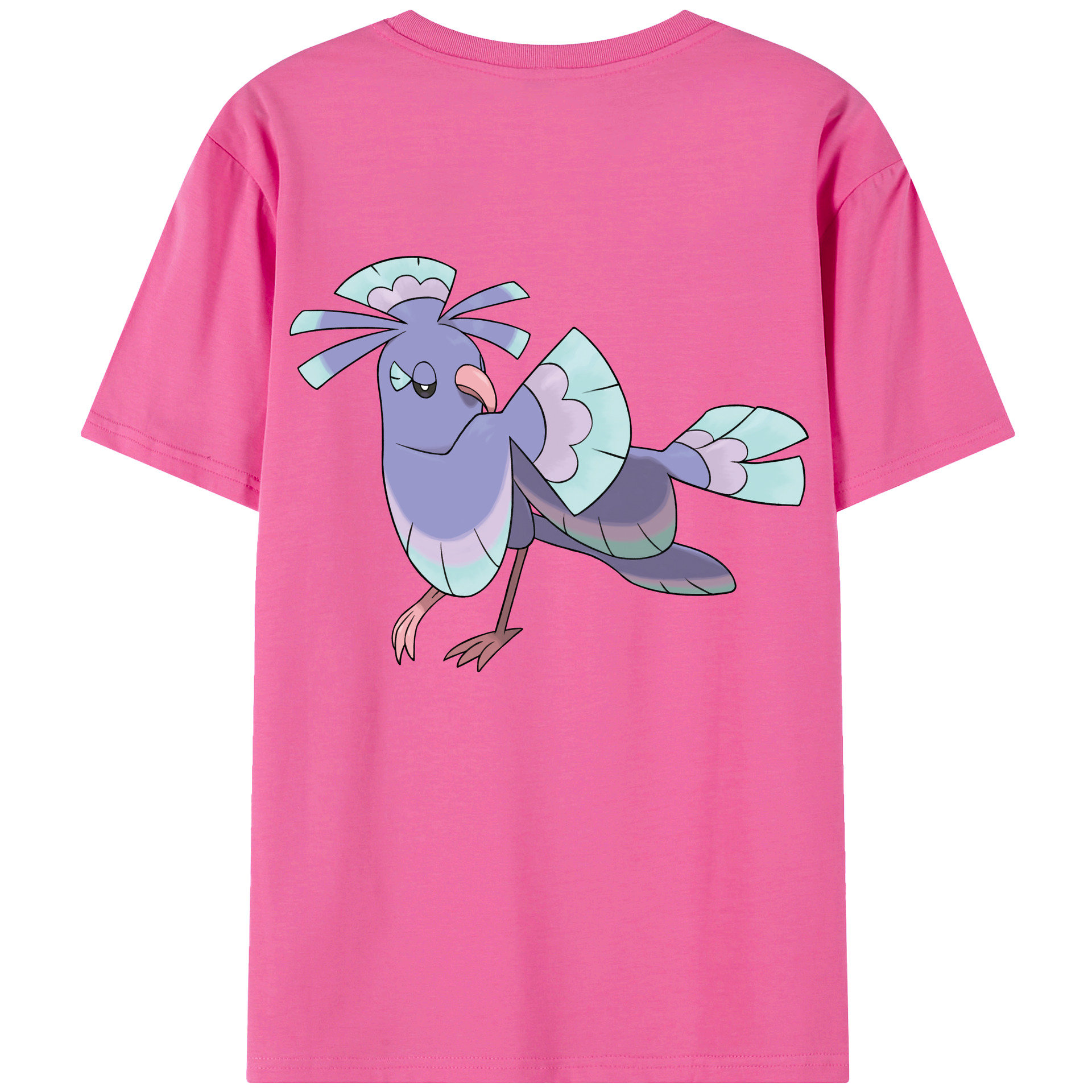（画像用） ポケットモンスター Pokémon レディース半袖Tシャツ(バックプリント)